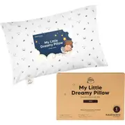KeaBabies Mini Toddler Pillow With Pillowcase in Acorn at Nordstrom, Size Standard