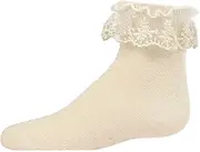 Shimmery Girls Ruffle Socks | Fun Socks for Girls by MeMoi