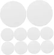 ABOOFAN 10pcs Sublimation Blank Aluminum Sheets for DIY Crafts Heat Transfer Blanks Photo Boards for Vibrant Image Transfers for Business Cards Home Decor