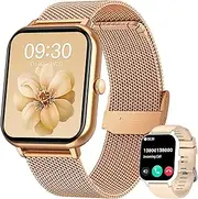 Smart Watch for Women Fitness Tracker: 1.83 Inch Bluetooth Call Smartwatch with Blood Oxygen Blood Pressure Monitor Compatible with Android Ios 100+ Sport Mode Heart Rate Steps Counter Waterproof Ip67
