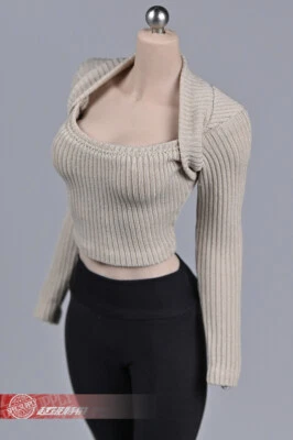 1:6 B Sand Sweater Tops Clothing For 12" Female TBLeague PH UD JO Figure Body