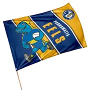 Parramatta Eels NRL Retro Mascot Game Day Flag * On a pole
