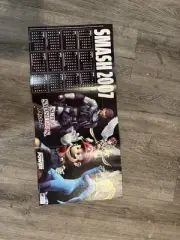 Authentic Nintendo Power Poster Original 22x11 Super SMash Brothers Bros Brawl