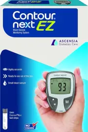 Blood Glucose Monitoring System – CONTOUR NEXT EZ, Accurate, Fast Readings