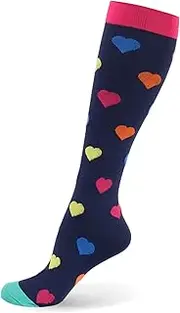 1 Pairs Miracle Copper Compression Socks Anti Fatigue Unisex Travel DVT Comfort 3# - L/XL