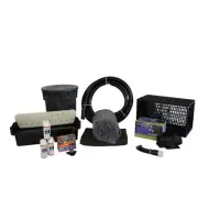 Waterfall Kit 15' x 30' Liner 6,100 GPH Pump MatrixBlox PLANB0