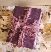 HANDMADE Book MASQUERADE BALL COSTUME Junk Journal Grimoire Diary Cosplay LARP