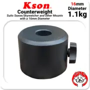 16mm Kson Counterweight for Saxon / Skywatcher + Other Telescope Mounts (1.1kg)