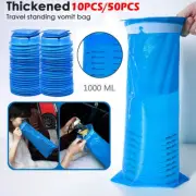 10-50x Disposable Vomit Bags Sickness Travel Car Bus Sea Sick Sealable Bags AU