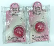 REVLON STREET WEAR Double Scoop Lip Gloss + Glitter PINKALICIOUS, New, 2 Pack