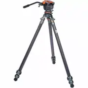 3 Legged Thing Mike Carbon Fiber Tripod w/ Quick Leveling Base