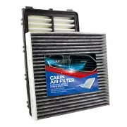 Engine & Cabin Air Filter for Hyundai Kia 1.6L 2.5L 3.5L 2020-2025, Carbon Fiber (for: Kia)