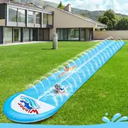 30Ft Slip Splash and Slide, Heavy Duty Lawn Water Slide, Extra Long Slip Water S