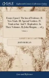 在飛比找博客來優惠-Essays Upon I. The law of Evid