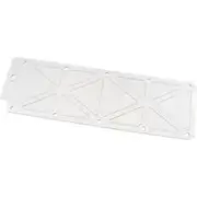 Aeroflow GM LS2 Trussed Valley Plate Cover Natural Cast Alloy LS3 LSx Aeroflow - AF77-5027