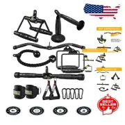 Reliable Tricep and LAT Pulldown Attachments - Heavy Duty Home Gym Essentials