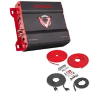 Crunch DR-2525.4D Class D V-Drive 4-Channel Full Range Amplifier with Amp Kit