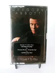Gregory Abbott – I'll Prove It To You - 1988 Cassette Tape Sealed NEW
