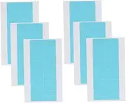 minkissy 6 Sheets/72pcs Adhesive Tape for Hair Extensions Double Sided Replacement Tapes
