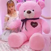 60/80/100/120/140cm Giant Teddy Bear Plush Toys Soft Teddy Bear Stuffed Doll Big Human Size Teddy Bear for Girls 5ft Popular Birthday Valentine Gif...