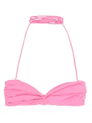 [Magda Butrym] Magda Butrym-Knot Bikini Top Beachwear Rosa-Donna 34FR Pink