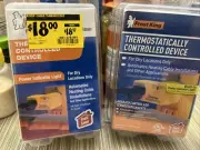 2 Frost King Self-Regulating Thermostat for Heat Cable Kits Multi-Purpose 099000