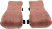 SEWACC 2pcs Armrest Pad Wrist Gaming Chair Waterproof Watches Surface Cover Massage Table Pad Gaming Chair Memory Foam Gaming Chair Cradle Massage Table Vertical Nut Pads Sponge Coffee