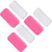 Healeved False Lashes Silicone Pads 6pcs Set Lash Extension Pallets Washable Non-breakable for Salon Use