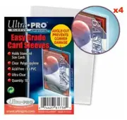 400 x Ultra PRO Easy Grade Soft Card Sleeves Standard Penny Protectors 4 x 100