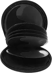 ERINGOGO Portable CD Storage Case Lightweight Disc Holder Pouch Capacity DVD Bag for Car Home Reliable Protection Against Dust Scratches for Organizing