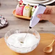 Mini Stainless Egg Beater Handheld Whisk Mixer Coffee Milk Tea Blender Beat NEW