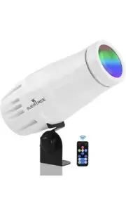 New! Pinspot Light with Remote Control, 4 in 1 Mirror Ball Spotlight with Mini 1