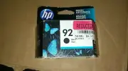 HP 92 Black Ink Cartridge for Deskjet 5440 printer scanner copier 6310 C9362WN