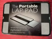 Portable Lap Pad Laptop Desk w/ Retractable Left or Right Mouse Anti-Slip-NEW