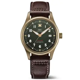 【IWC 萬國錶】噴火戰機飛行員皮帶款x青銅x39mm(IW326806)