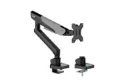 Humanmotion Single Screen Monitor Arm 17-40" - Matte Black/Silver [TX02-1G]
