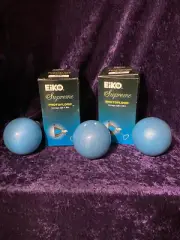 2 Eiko EBW 115-120V 500W PS-25 Frosted Blue Photoflood E26 Base / +3 random bulb