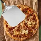 Pizza Tray Pizza Turning Peel Folding Rubber Handle Aluminum Peel for Pasta