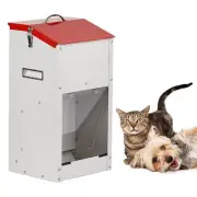 Automatic Dog Feeder for Large Dogs Outside Dog Food Dispenser Cat Feeder 25l...