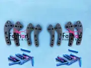 2.0 & 2.4mm TPLO Plate R & L 16 PCs With 240 PCs Screws Titanium Set Of 258 PCs