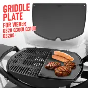 BBQ Half Griddle Plate for Weber Family Q320 Q3000 Q3100 Q3200 Series AU Stock