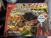 Melissa & Doug : *Medieval Triumph*, 100 Piece Puzzle Floor Puzzle Kids