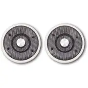 1 Pair 4Ohm 15W Full Marine Boats Ceiling Wall Speaker Lawn J60A(White) M5J5
