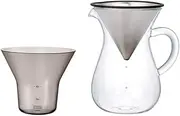 Kinto 1.1 Liter Carafe Coffee Set with Strainer No Need for Paper Filters