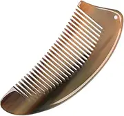 Horn Combs for Women - Wide Tooth Hair Brush Anti-Static Natural Horn Comb - Bone Brush Handmade Beard Health Care for Men & Scalp