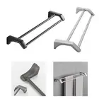 Bath Towel Rack Stainless Steel Wall Mounted Towel Shelf for Home Kitchen
