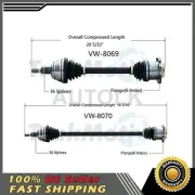 TrakMotive CV Axle Shaft Fits 2003 2004 2005 Volkswagen Golf (for: Volkswagen)