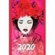 Madam 2020: Jahreskalender - Wochenkalender - Wochenplaner - Madam Flower 2020