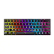 Laser Gaming Mini Mechanical Keyboard - RGB Backlit, 60% Compact Design, Blue Switches, Anti-Ghosting
