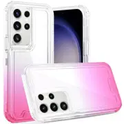 For Samsung Galaxy S24+ Plus Case Two Tone 3in1 Shockproof Hybrid Phone Cover
